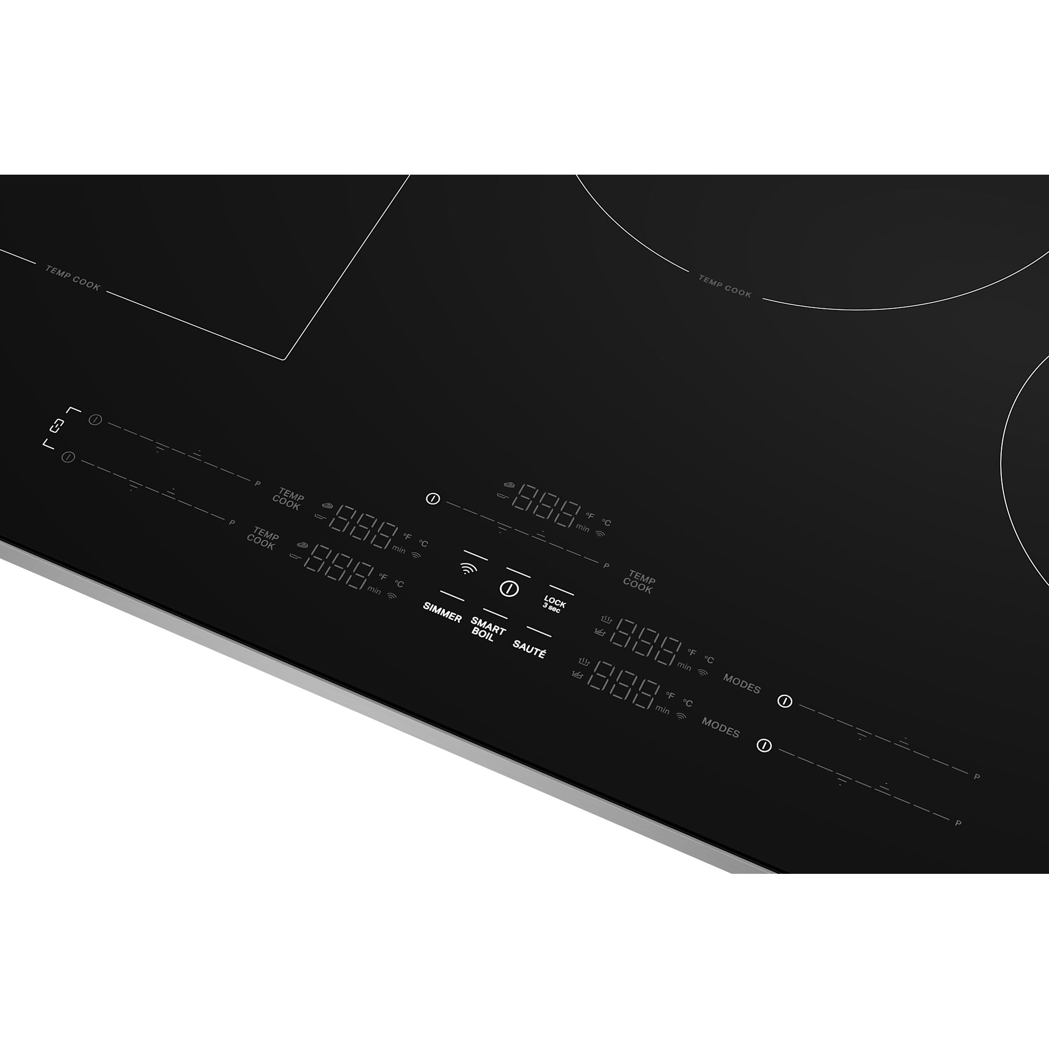 KitchenAid KCIT730SBL 30-Inch Built-In Induction Cooktop - Black | Fast Heating, Energy Efficient | Perfect for Modern Kitchens & Home Chefs