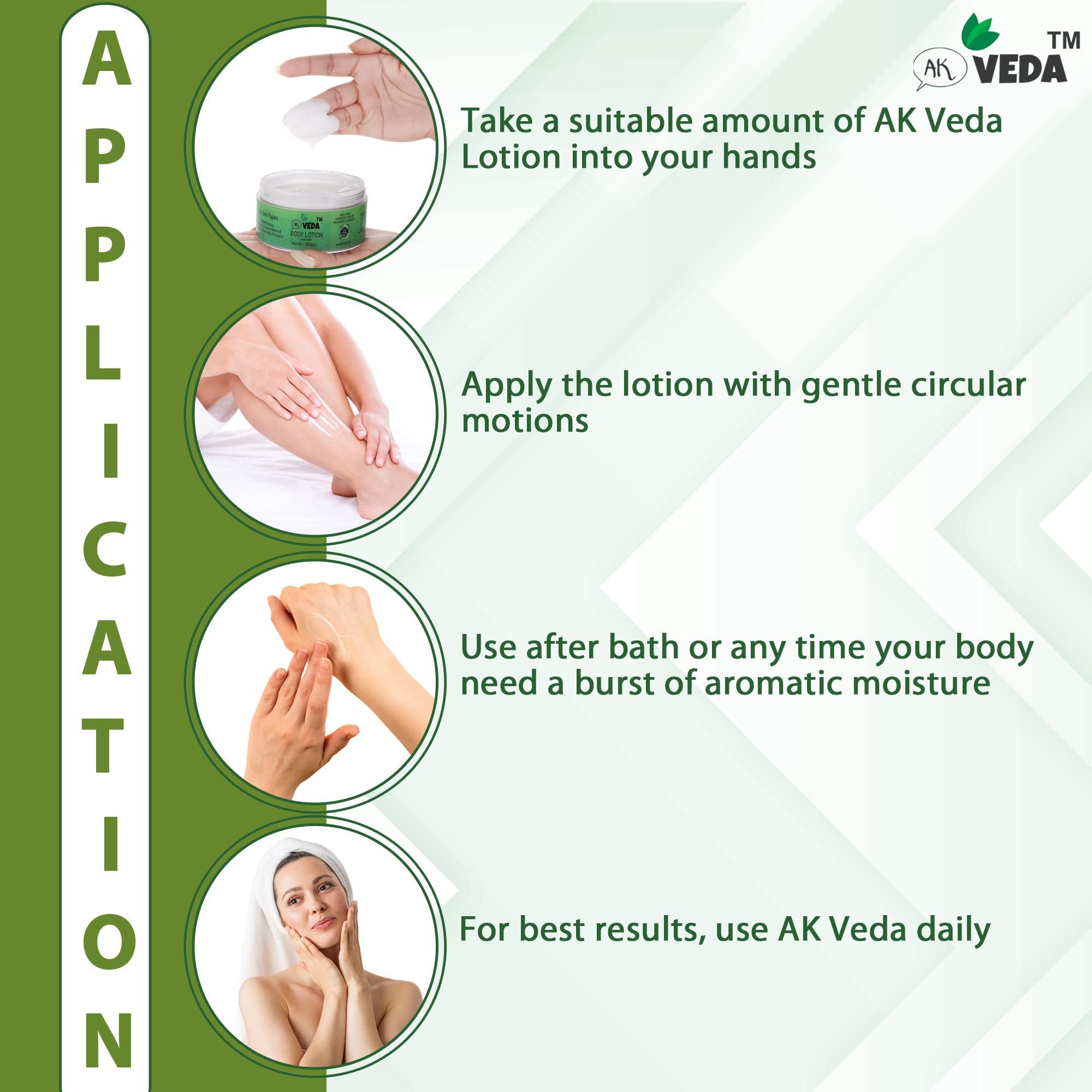 AK VEDA Deep Moisture Body Lotion for Dry Skin - Nourishing Daily Moisturizer with Non-Greasy Formula for Glowing Skin | Men & Women 200ml | Perfect for Daily Hydration, After Shower Care & Winter Skin Protection