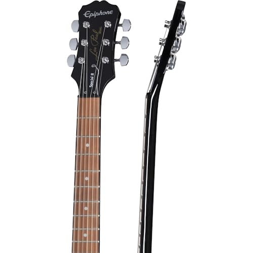 Epiphone Les Paul Special-II E1 Electric Guitar with Humbucker Pickups - Ebony Finish for Rock, Blues & Stage Performance