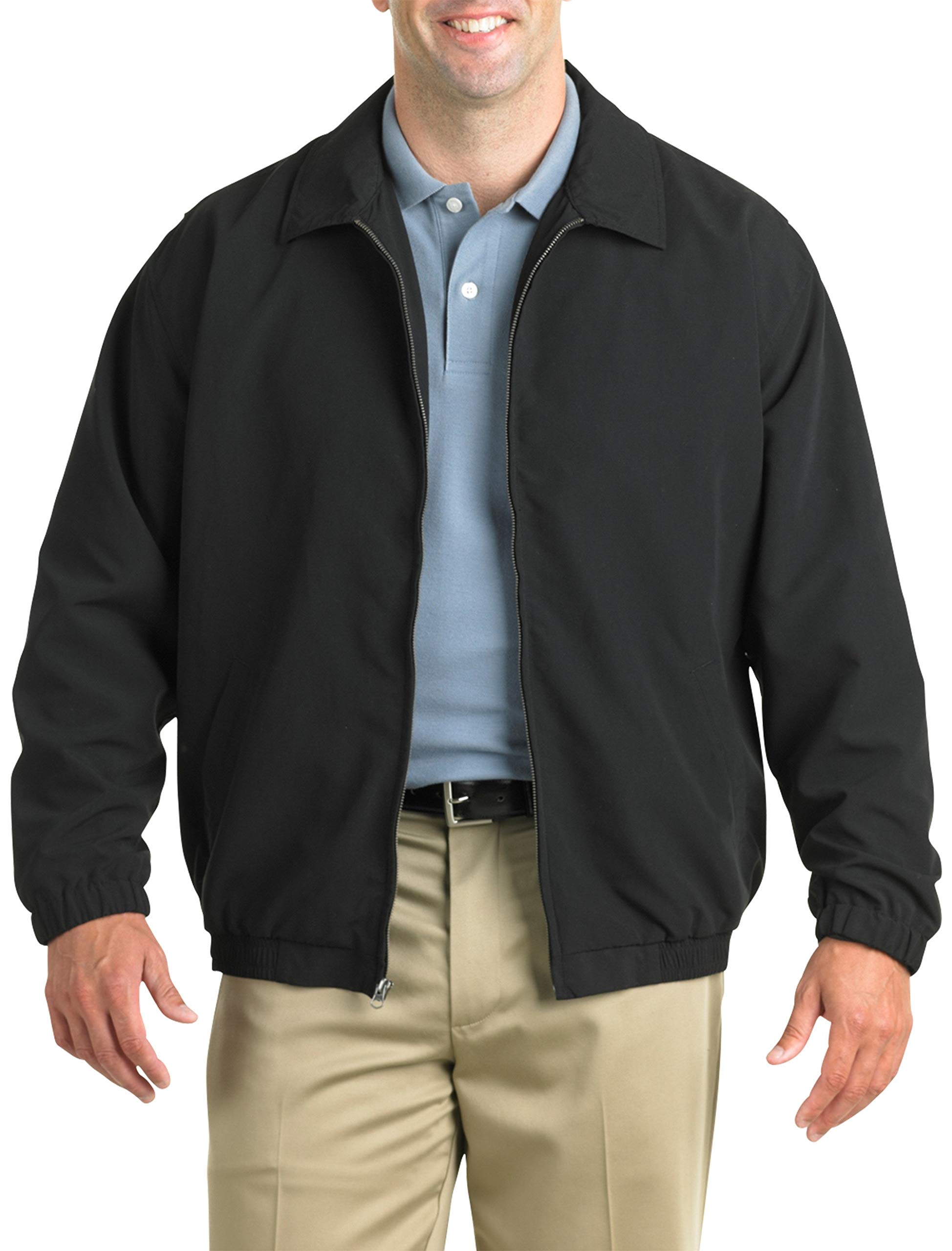 DXL Big and Tall Golf Jacket for Men - Waterproof Windbreaker with Hood - Comfortable Outerwear for Golfing, Hiking & Outdoor Activities