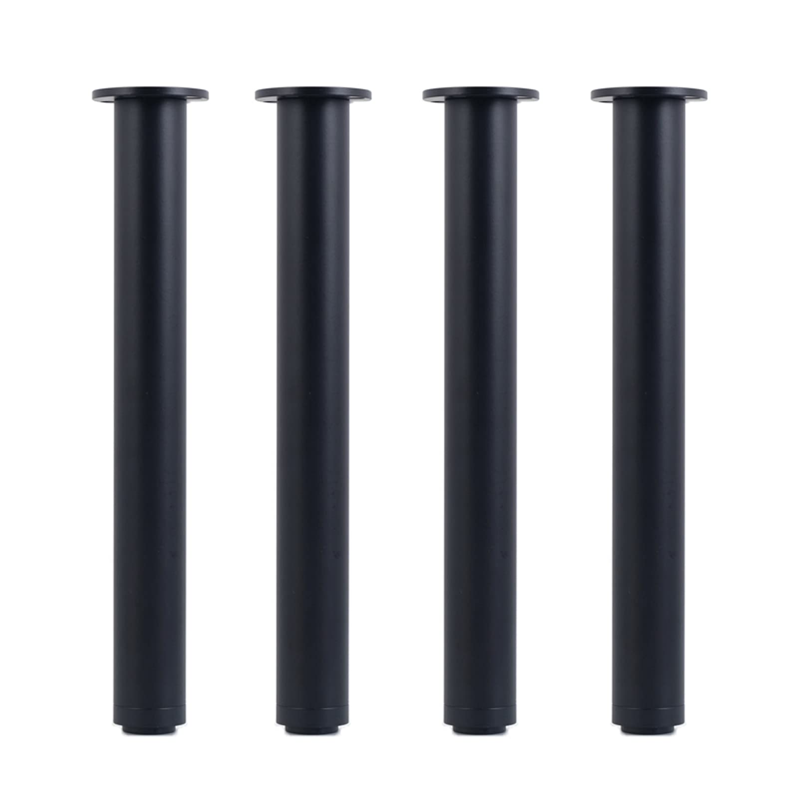 Nordic Style Furniture Legs - Aluminum Alloy Replacement Feet for Tables, Cabinets, Couches, Desks & Beds (200mm, Black) | Perfect for Home Office, Living Room & Bedroom Furniture Upgrade