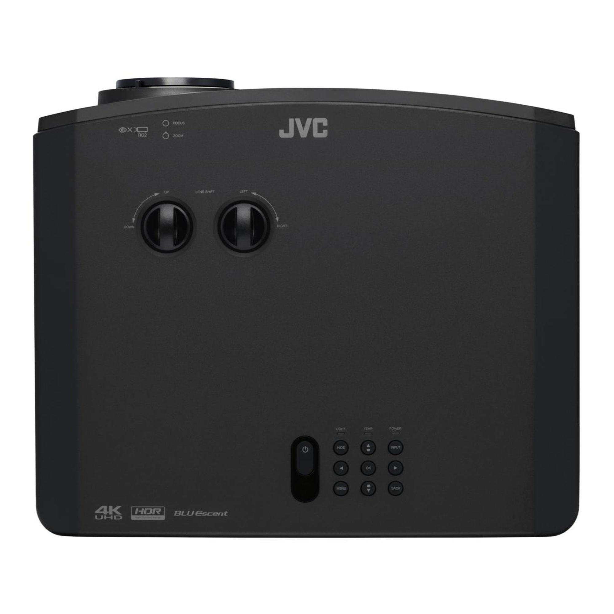 JVC LX-NZ30B 4K UHD HDR DLP Home Theater Projector - Perfect for Movie Nights, Gaming & Outdoor Screenings