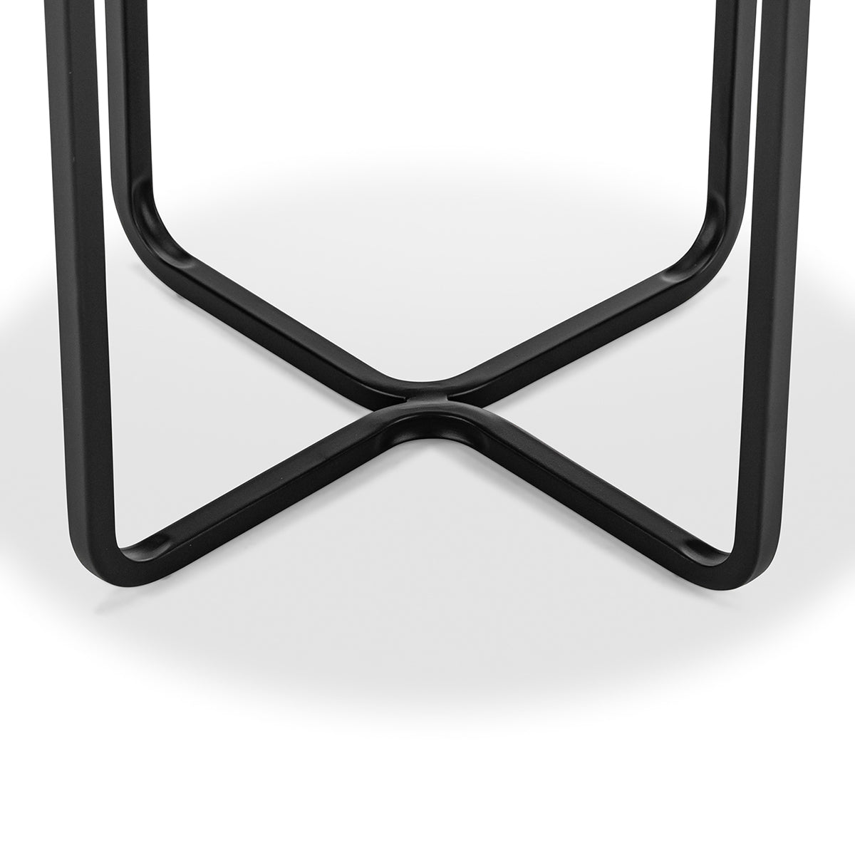 Round Marble Side Table - Modern & Elegant Accent Table for Living Room, Bedroom, or Office - Durable & Stylish Home Decor Furniture