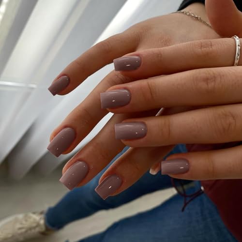 glossy mauve