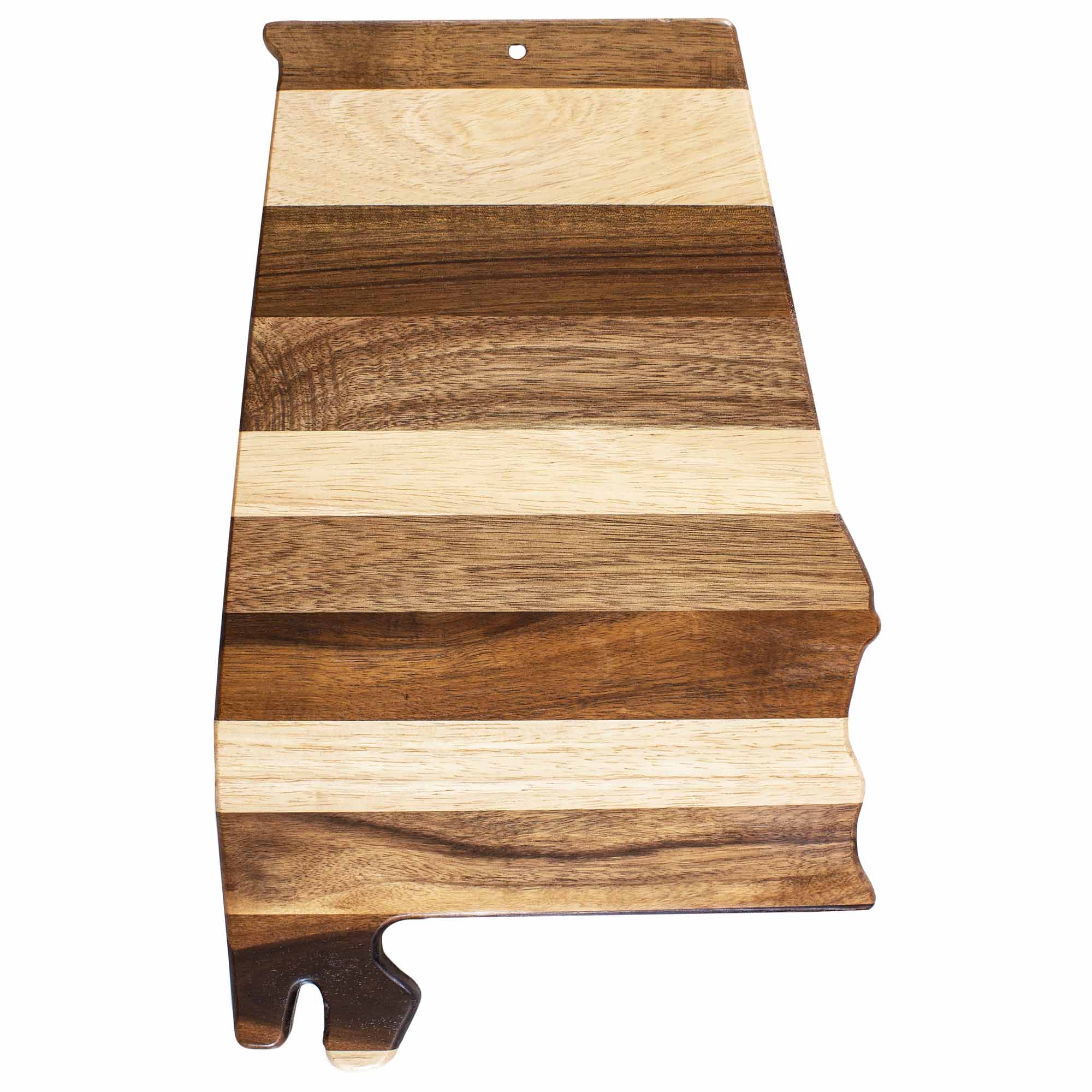 Rock & Branch® Shiplap Series Alabama Wood Cutting Board - Rustic Farmhouse Style for Kitchen, Charcuterie & Serving - Perfect for Entertaining & Home Decor