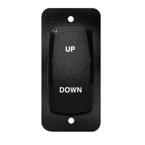 Lenco Marine Hatchlift Single Rocker Switch for Dual Applications - Boat Outfitting & Hatch Lift Accessories | Perfect for Marine Boats, Yachts, and Watercraft Hatch Control