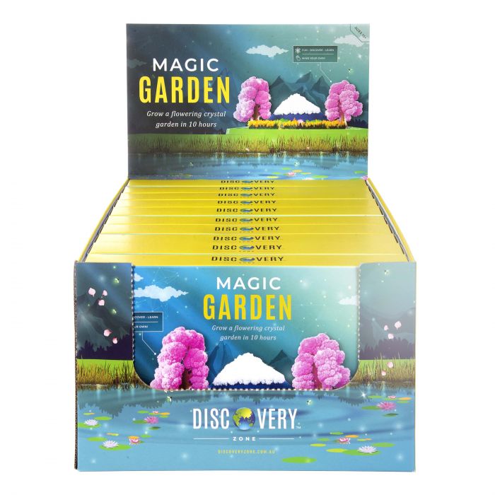 Discovery Zone Magic Crystal Flowering Garden Kit – STEM Educational Toy for Kids, Grow Your Own Crystal Flowers – Perfect for Science Experiments & Creative Play