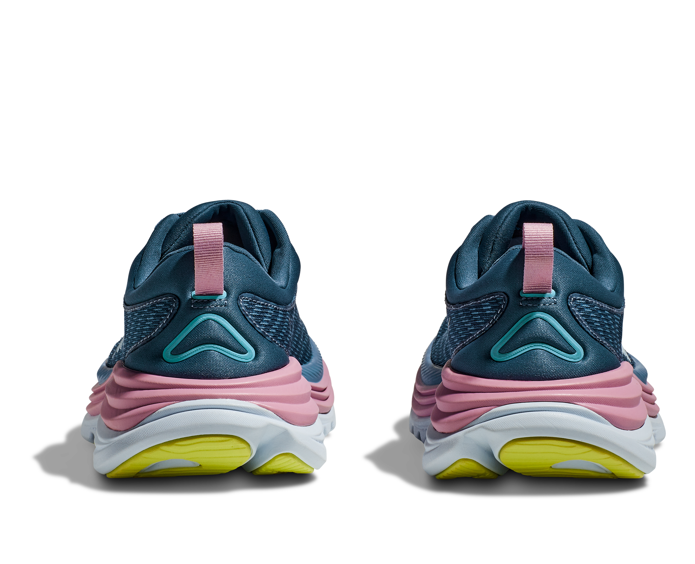 Women's HOKA Gaviota 5 Running Shoes (RHD, Real Teal/Shadow) - Stability & Cushion for Road Running, Walking & Everyday Comfort