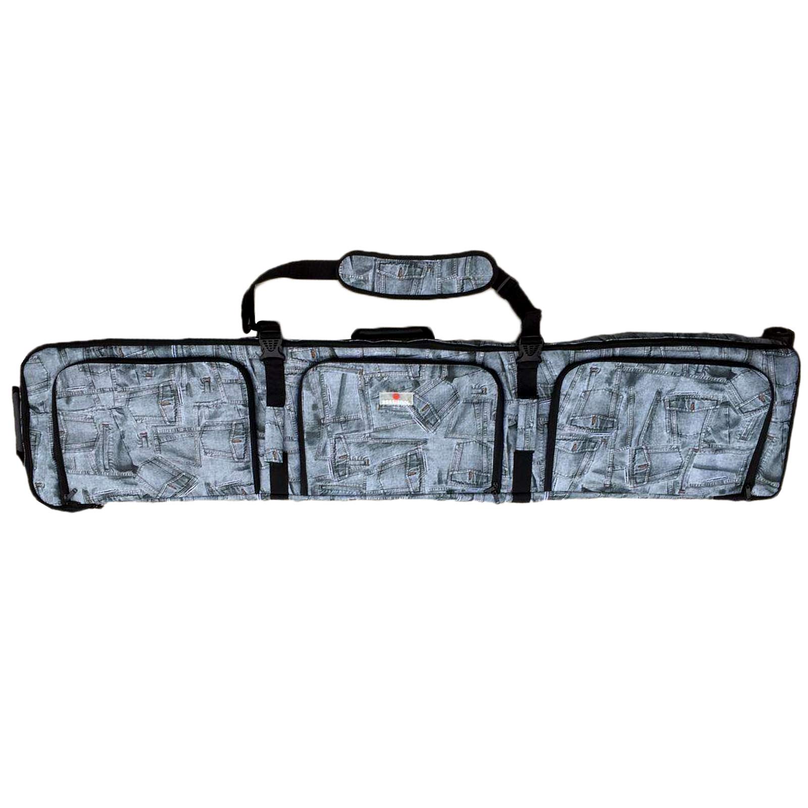 **UNISTRENGH Padded Waterproof Snowboard Travel Bag for Air Travel - Fits Up to 165cm Snowboards - Durable & Lightweight for Ski Trips & Winter Vacations**