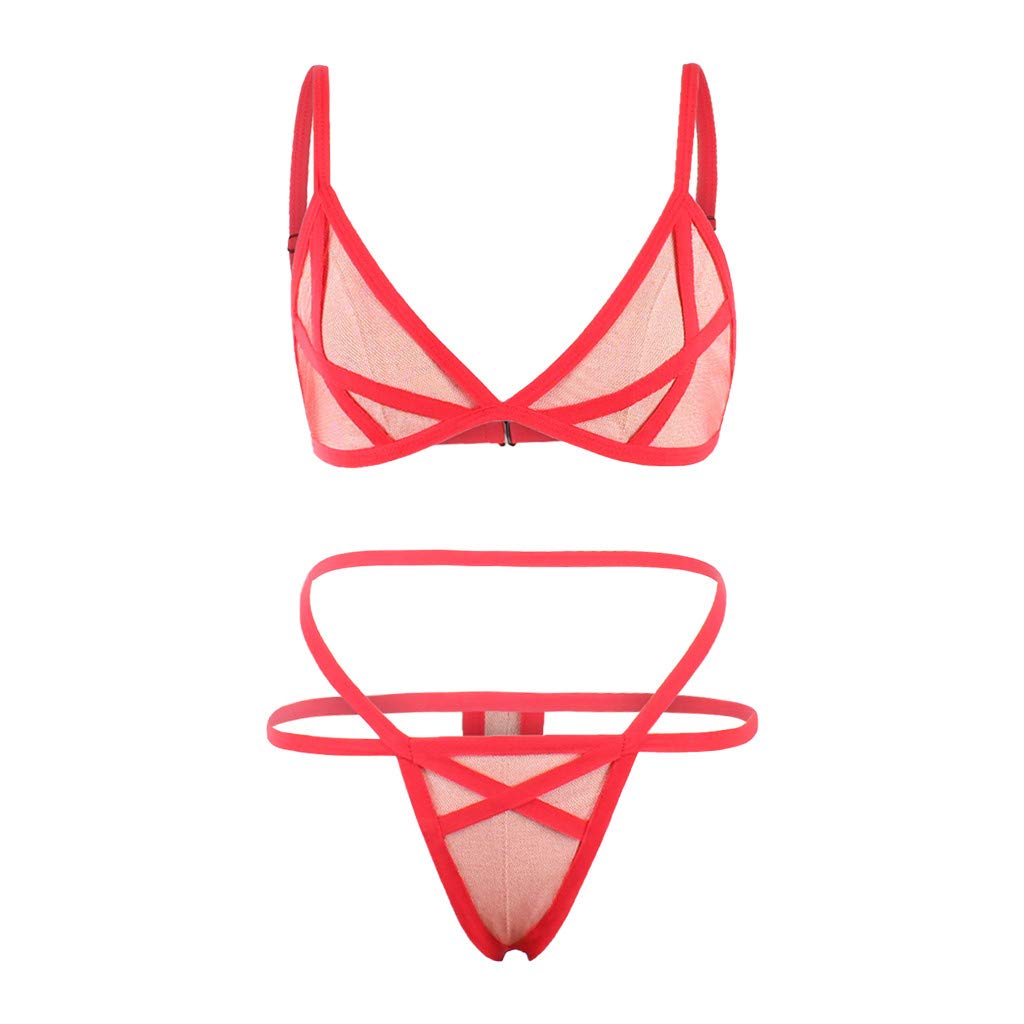 Sexy Corset Mesh Lingerie Set with Underwire - Plus Size Women's Sleepwear & Intimate Apparel for Boudoir, Bedroom, and Special Occasions