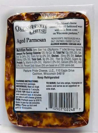 Aged Parmesan Cheese Filled Juusto Bread Cheese - 3 Pack | Perfect for Snacking, Charcuterie Boards & Grilling