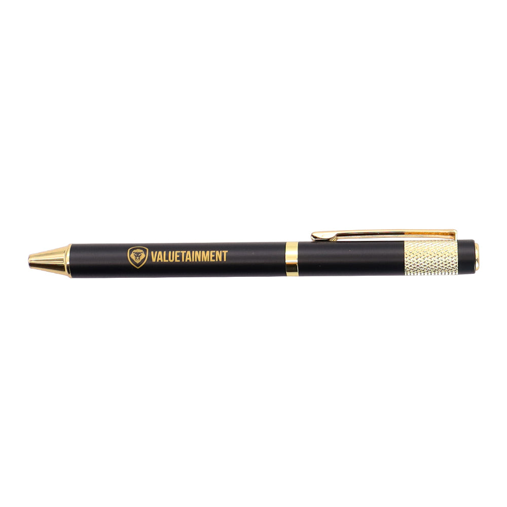 Premium Black Executive Pen Gift Set - Elegant Ballpoint Pens for Business Professionals, Ideal for Corporate Gifts, Office Use & Special Occasions