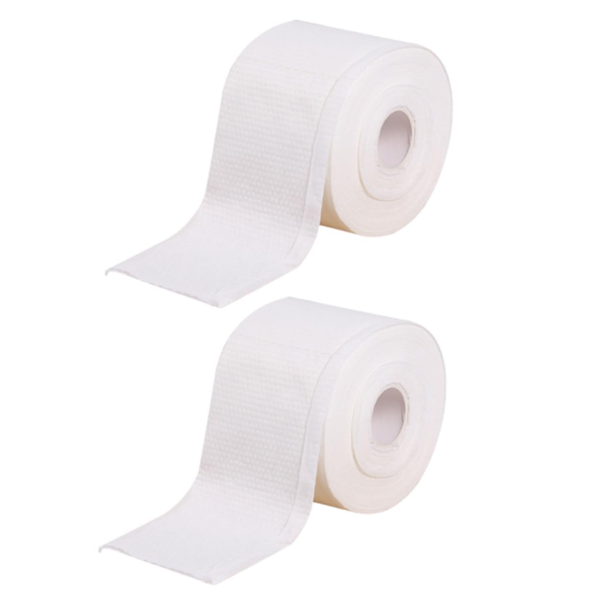 2 Rolls Disposable Makeup Remover Towels - Soft Facial Cleansing Wipes for Gentle Makeup Removal & Skin Care | Perfect for Travel, Gym & Daily Beauty Routine