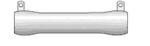 750 Ohm 25W Vitreous Enamel Resistor Wirewound - 5% Tolerance, ±260ppm/°C, RDL Lug Bolt-On (5-Pack) - Ideal for Power Supplies, Industrial Equipment & Electronic Repairs