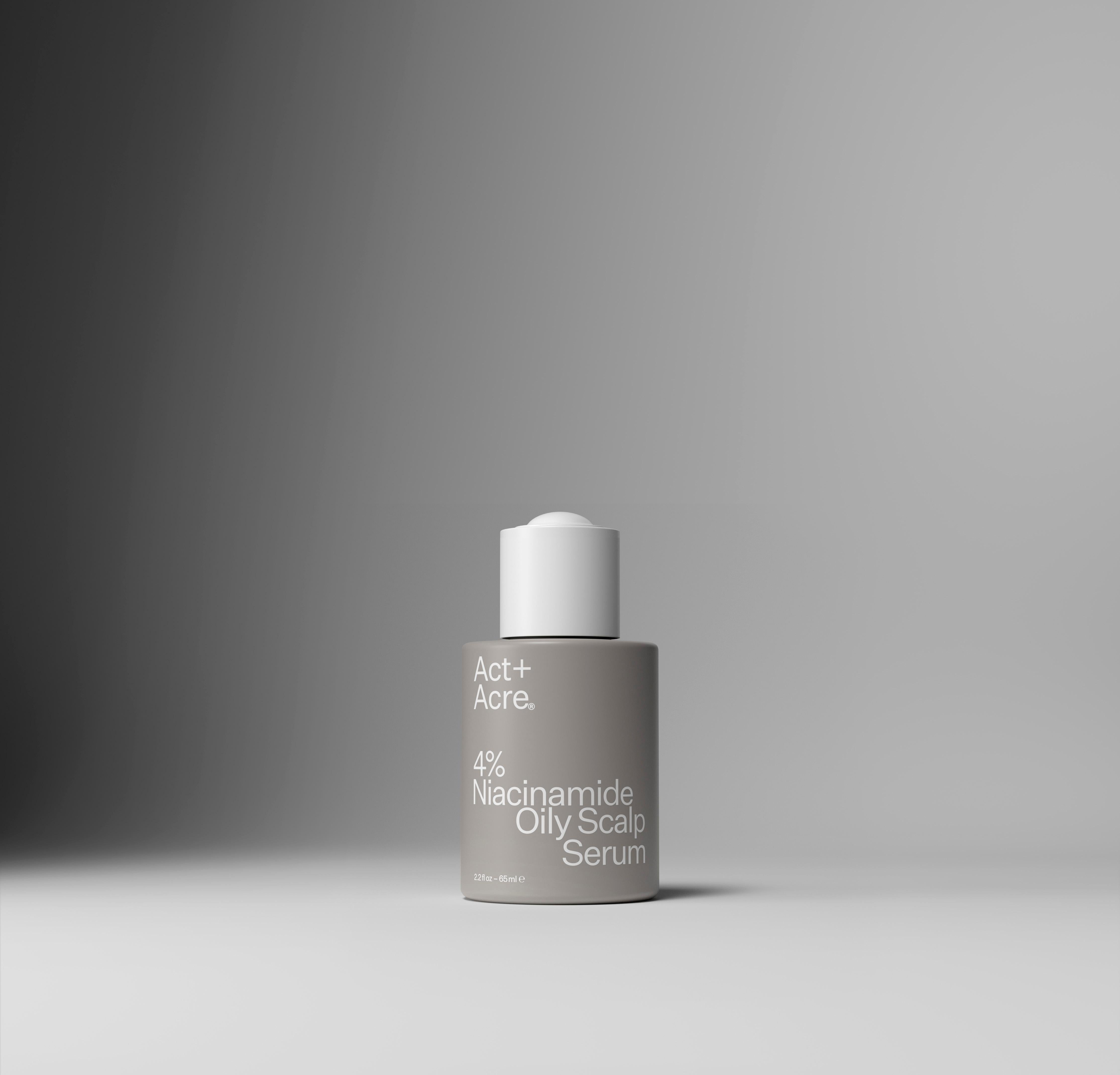 Act+Acre 4% Niacinamide Scalp Serum for Oily Hair - Oil Control & Scalp Balancing Treatment for Healthy Hair Growth - Perfect for Daily Use & Post-Workout Care