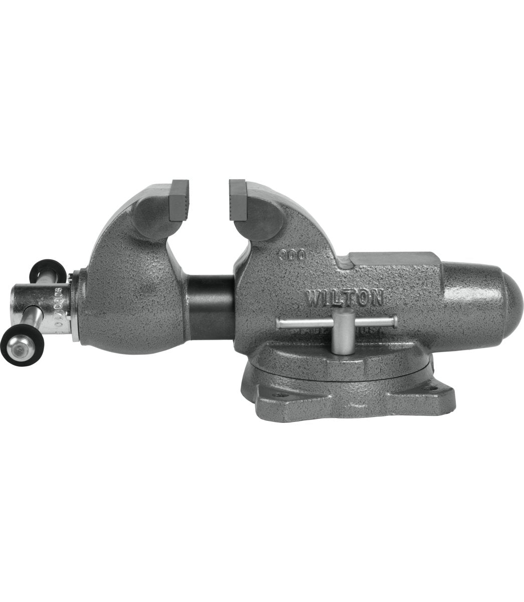 300S Machinist Vise - 3 Inch Jaw Width, 4.75 Inch Jaw Opening - Heavy Duty Metalworking Clamp for Milling, Drilling & Woodworking Projects