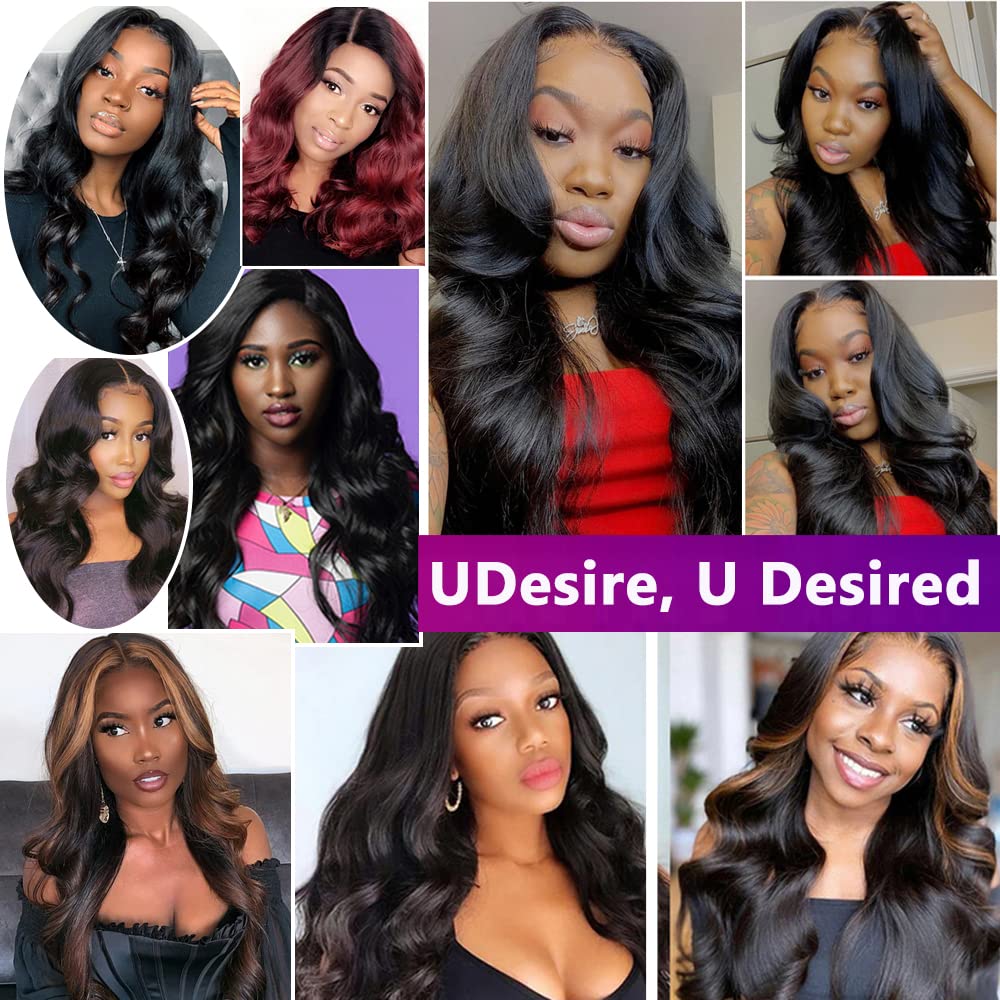 12A Brazilian Body Wave 100% Unprocessed Human Hair Bundles with Closure (18 20 22 Inches + Free 18