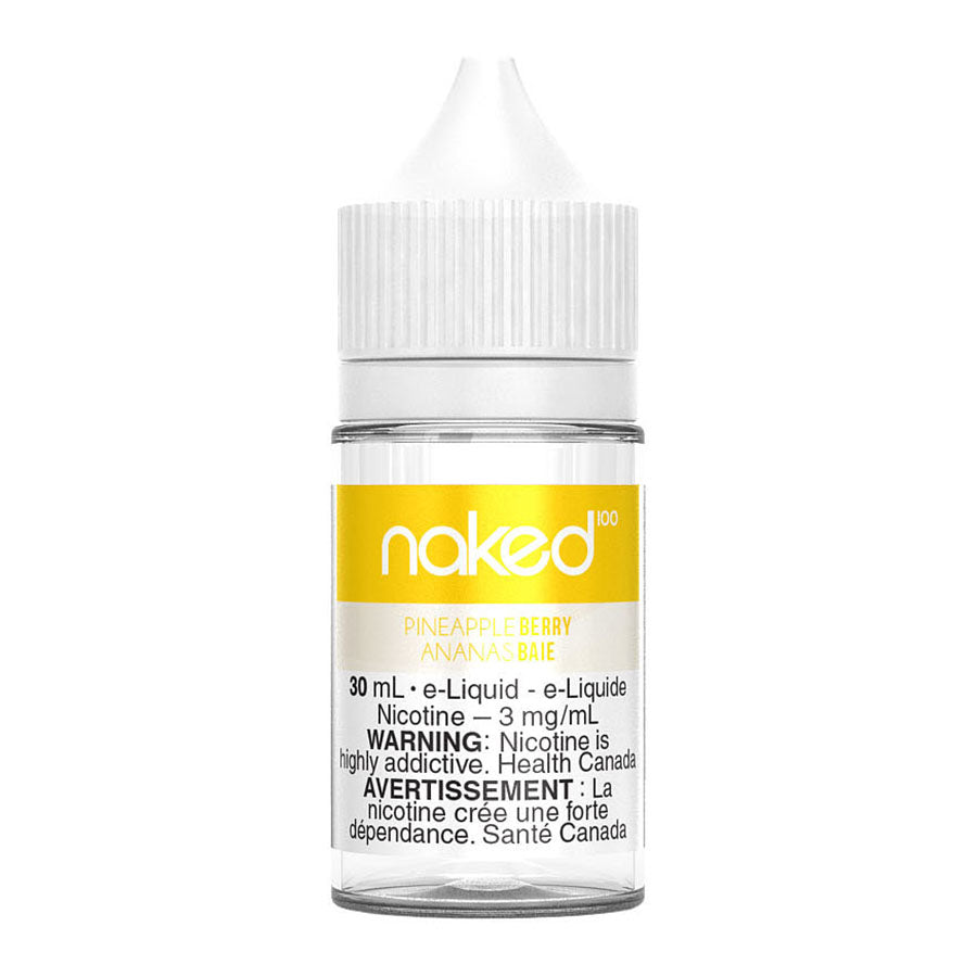 Naked100 Freebase E-Liquid - Pineapple Berry Flavor (30ml) | Premium Vape Juice for Smooth & Flavorful Vaping Experience