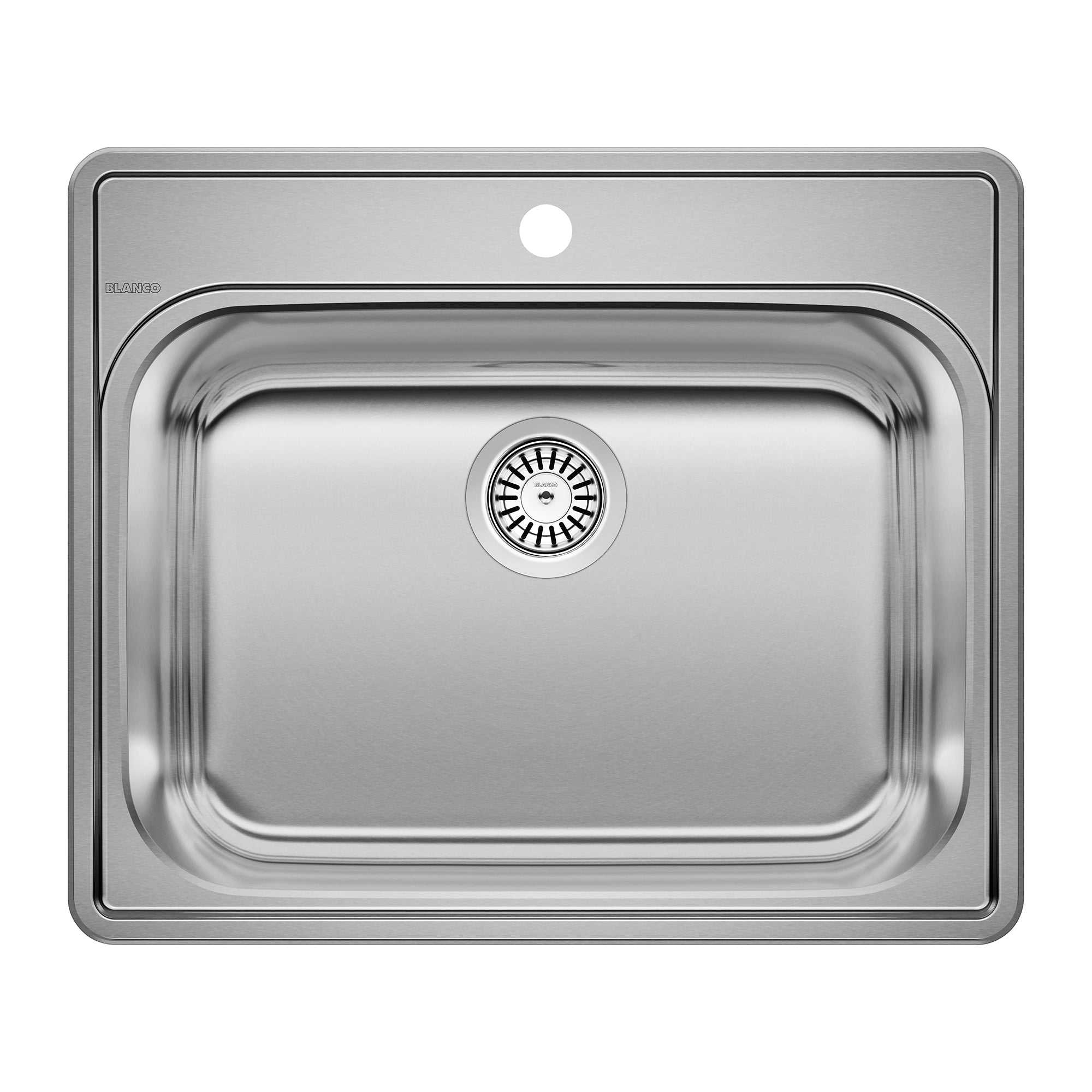 BLANCO 25 x 22 Inch Drop-In Laundry Utility Sink - Heavy Duty Stainless Steel for Basement, Garage & Utility Room