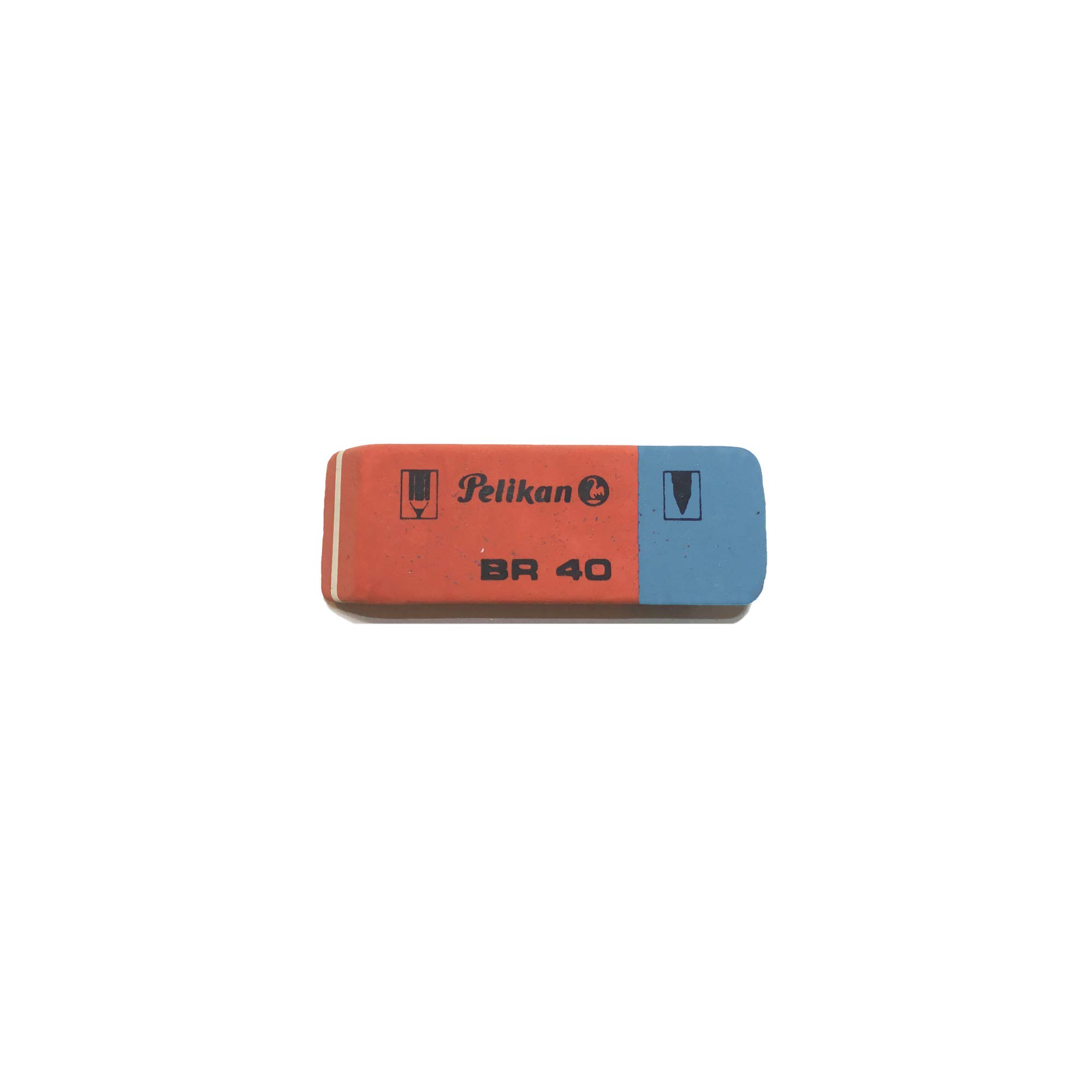 Premium Pelikan Rubber Bag 4 - Red & Blue Erasers for School, Office & Art | High-Quality Erasing for Pencils, Sketching & Professional Drafting