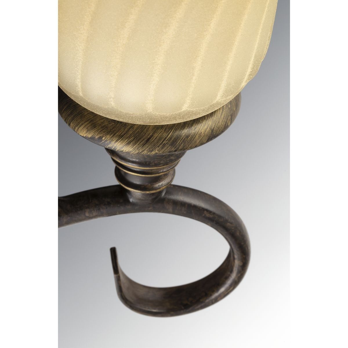 Progress Lighting P3532-77 3-Light Kensington Inverted Pendant in Forged Bronze - Elegant Ceiling Lighting for Dining Room, Kitchen Island & Entryway