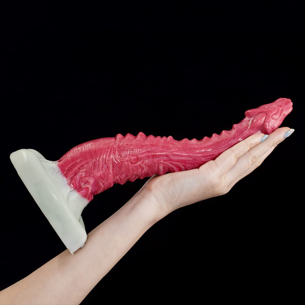 BeHorny Liquid Silicone Octopus Tentacle Dildo - Alien Fantasy Sex Toy with Strong Suction Cup for Hands-Free Play | Perfect for BDSM, Roleplay & Solo Pleasure