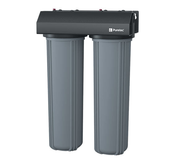 Puretec WH2-60 Whole House Dual Water Filter System - 60 LPM (20