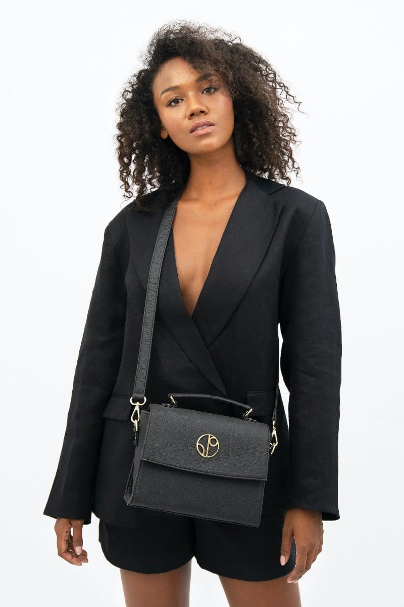 Havana Linen Oversized Blazer for Women - Licorice Black | Lightweight Summer Business Casual Jacket | Perfect for Office, Travel & Date Nights