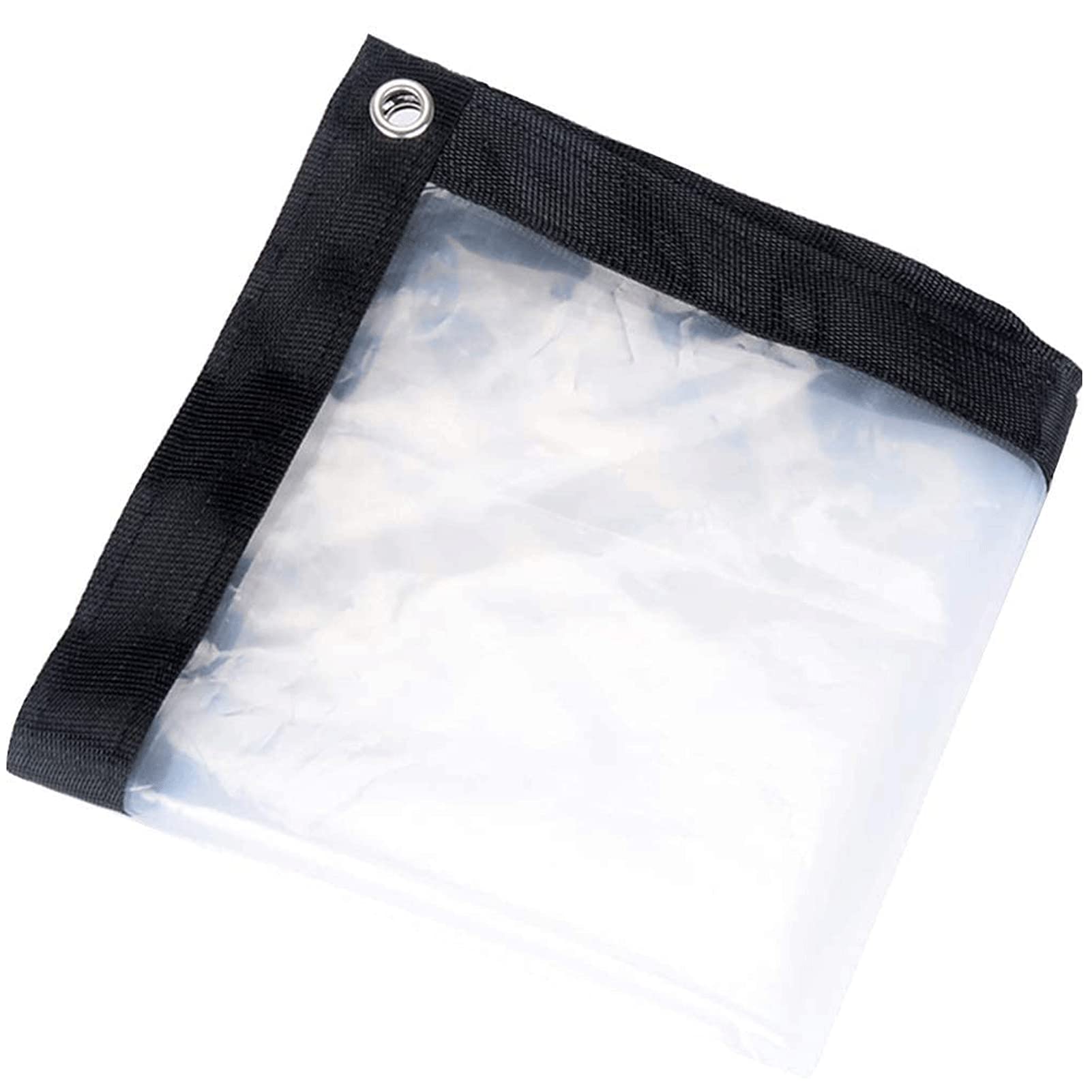 20' x 26' Heavy Duty Clear Tarp - Waterproof PE Tarpaulin with Reinforced Grommets | Dustproof Rainproof Cover for Greenhouse, Patio Furniture, Car Protection, Camping & Outdoor Use