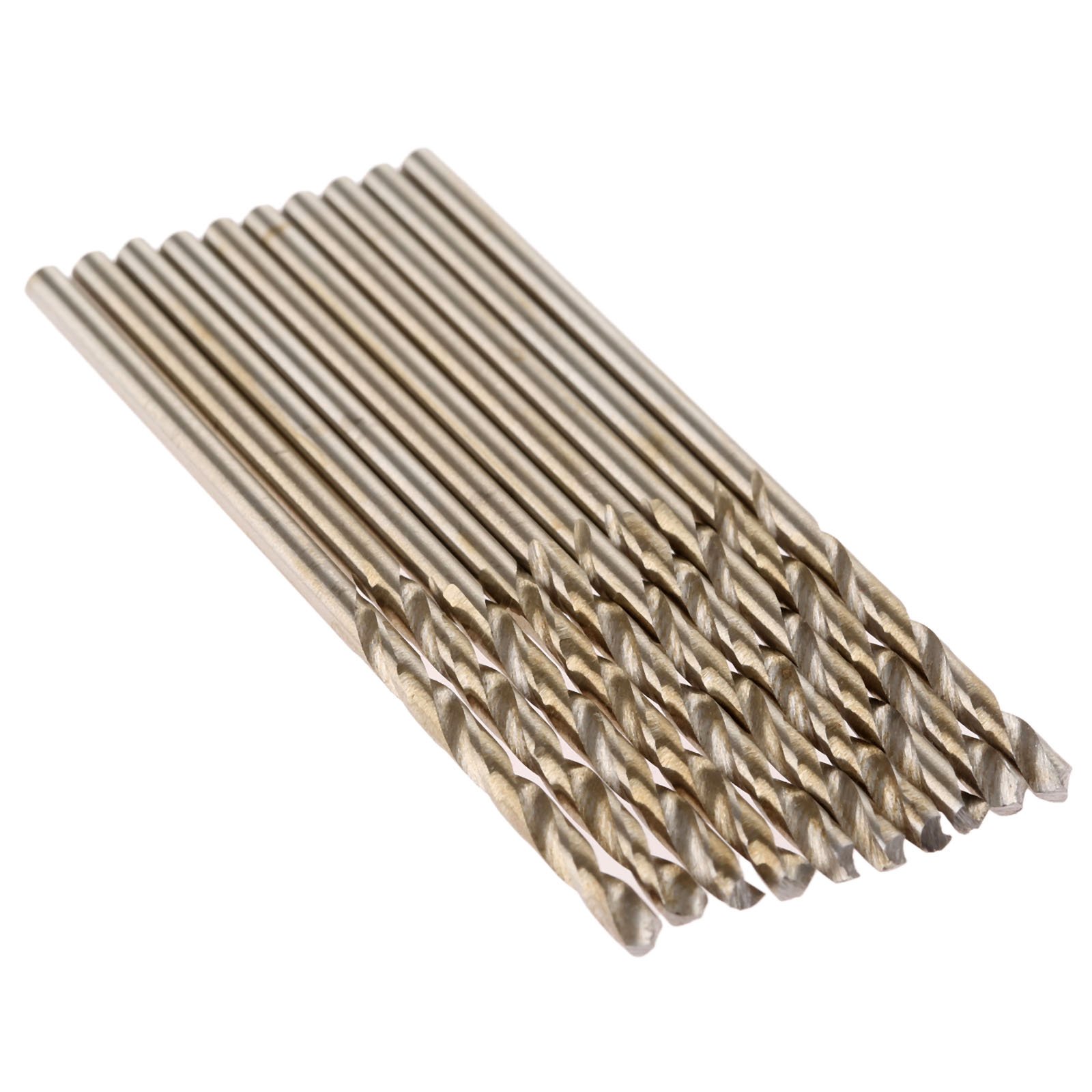 10PCS 2mm HSS Mini Drill Bits Set - High Speed Steel Straight Shank Twist Drills for Electrical Work, DIY Projects & Rotary Tools - Perfect for Jewelry Making, PCB Drilling & Small Craft Work