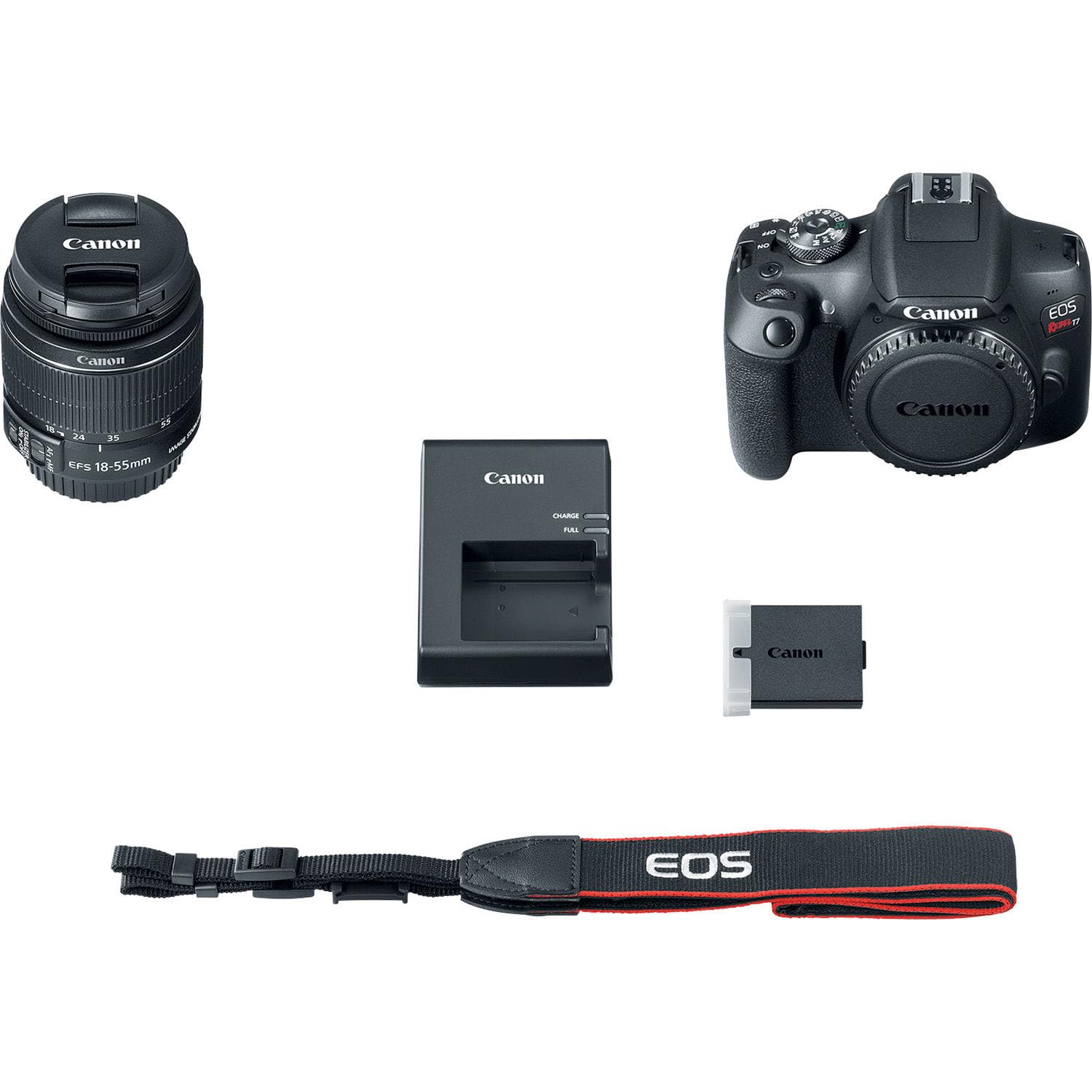 Canon EOS Rebel T7 / 2000D DSLR Camera Bundle with 18-55mm & 75-300mm Lenses, 128GB Memory Card, Tripod & Accessories (33pc Kit) - Perfect for Photography Beginners, Travel & Family Events (Renewed)
