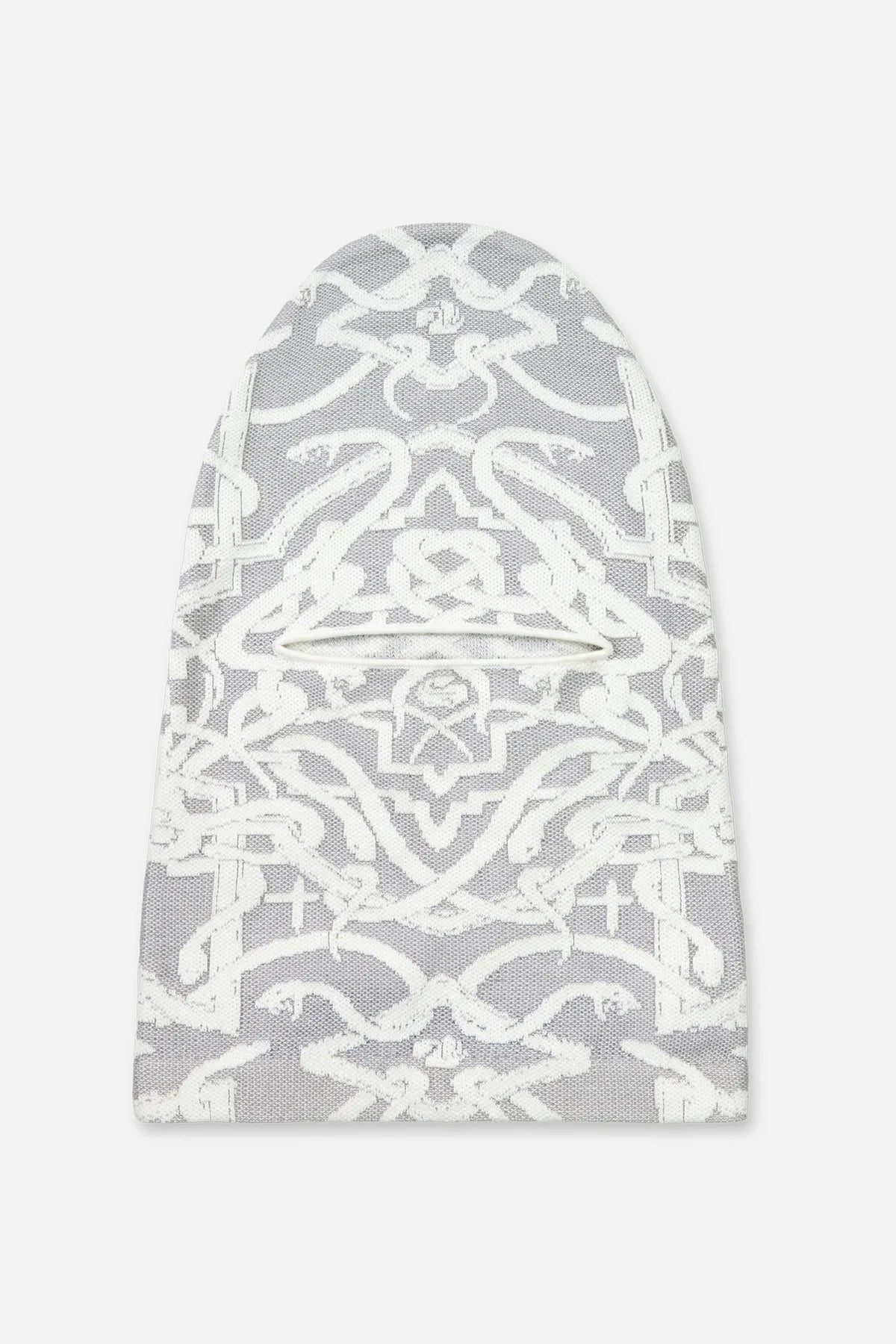 RTA Jay Ski Mask Grey Exotic Snake Print - Winter Face Cover for Snowboarding, Skiing & Outdoor Activities