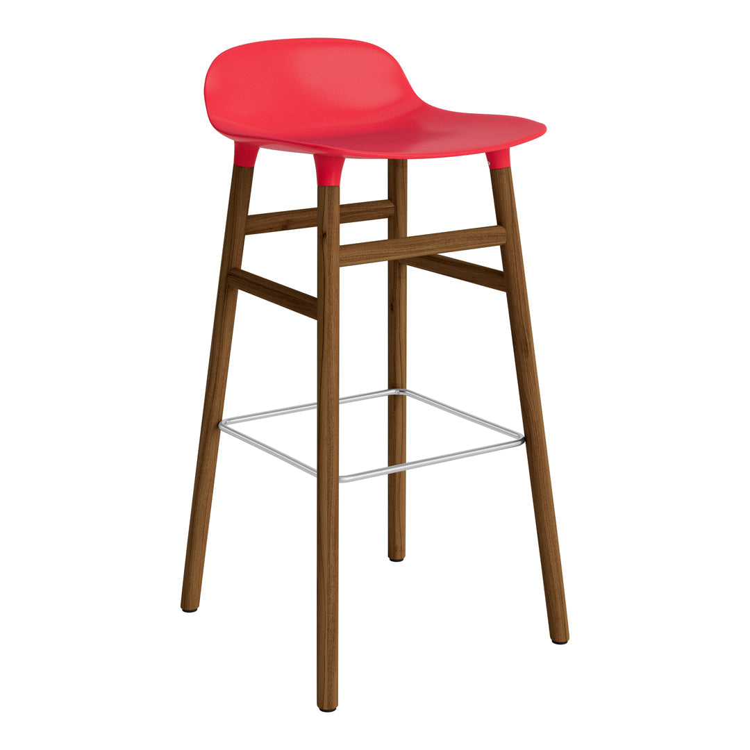 Modern Wooden Bar Stools with Sturdy Wood Legs - Perfect for Kitchen Islands, Home Bars & Dining Counter Seating