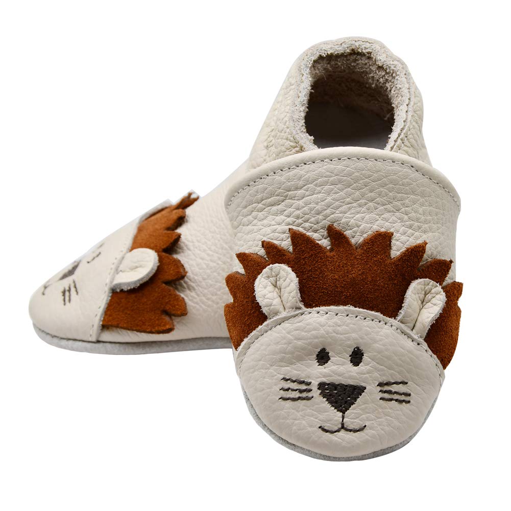 iEvolve Baby Soft Sole First Walker Shoes for Girls & Boys - Non-Slip Toddler Moccasins for Indoor & Outdoor Play, Crawling & Early Walking