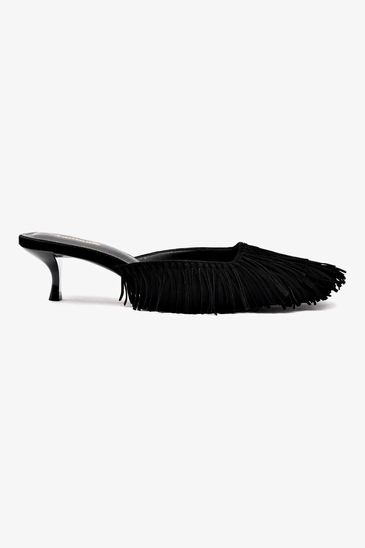 Black Suede Sienna Mule - Comfortable Women's Slip-On Shoes for Casual Wear, Office & Everyday Use