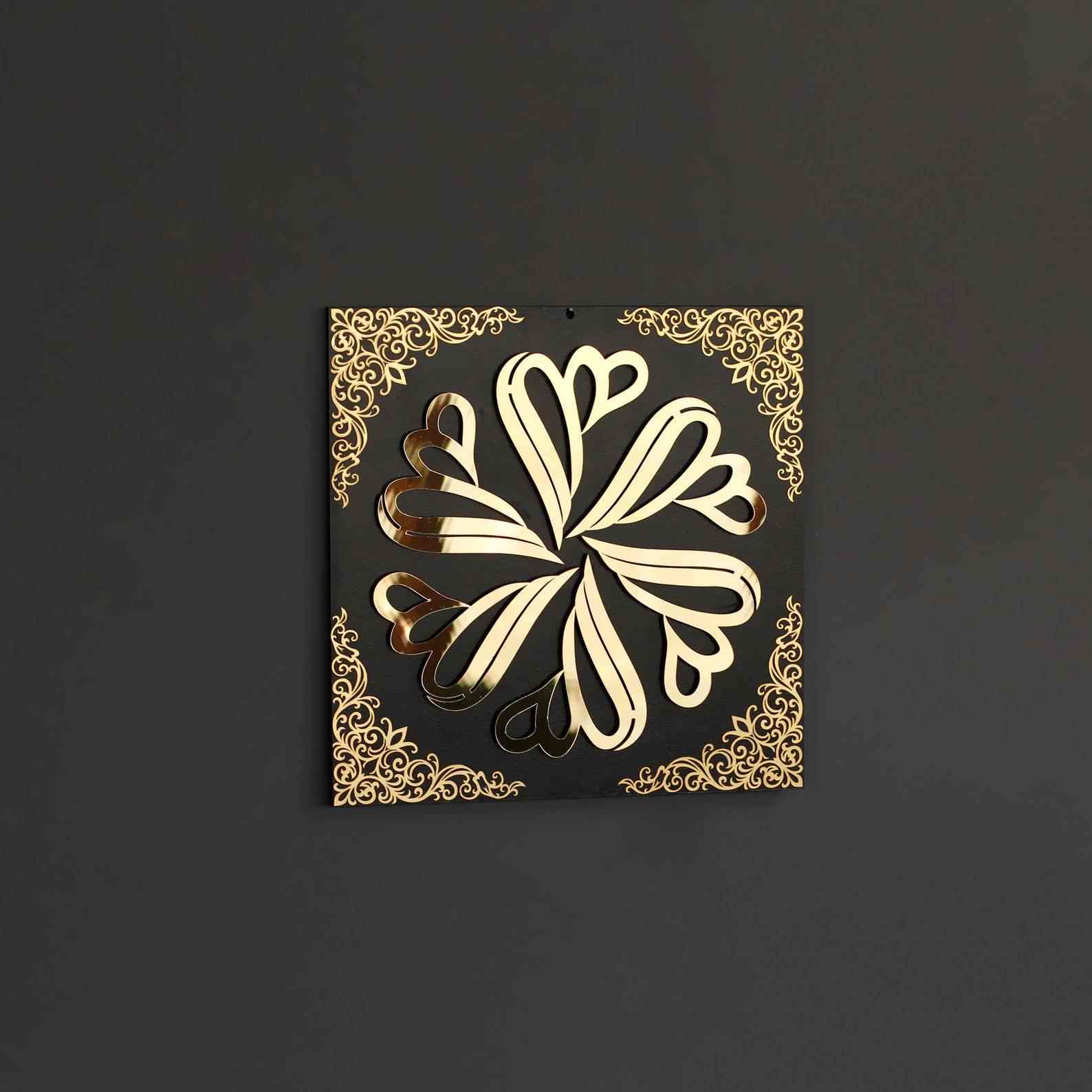Allah (SWT) Islamic Wall Art - Handcrafted Wooden Acrylic Home Decor for Muslim Prayer Room, Mosque & Living Room - Spiritual Arabic Calligraphy Wall Hanging