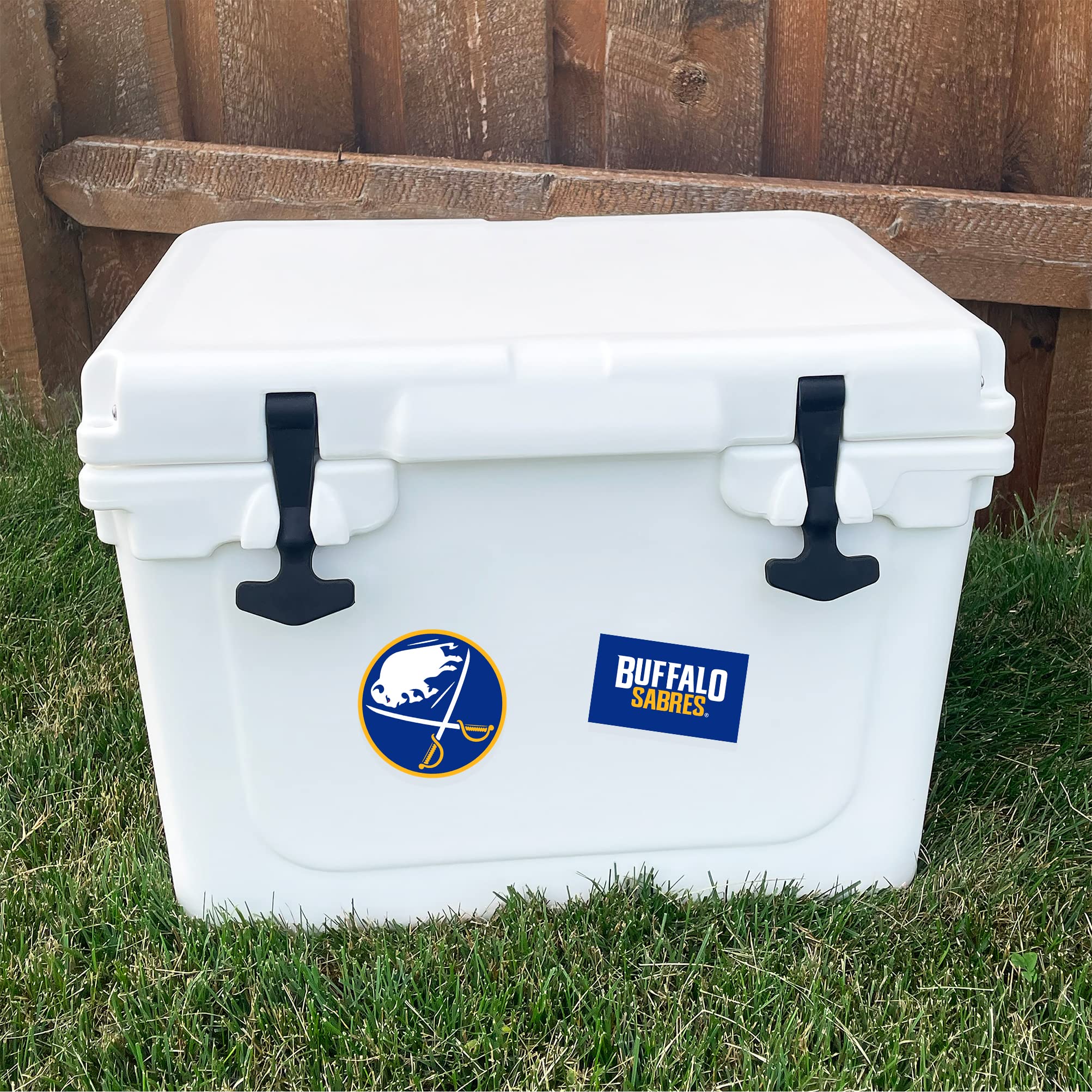 NHL Buffalo Sabres Desert Cactus Team Vinyl Decal Sticker (4 Inch) - Perfect for Laptops, Water Bottles, Cars & Scrapbooks | Officially Licensed Hockey Fan Gift