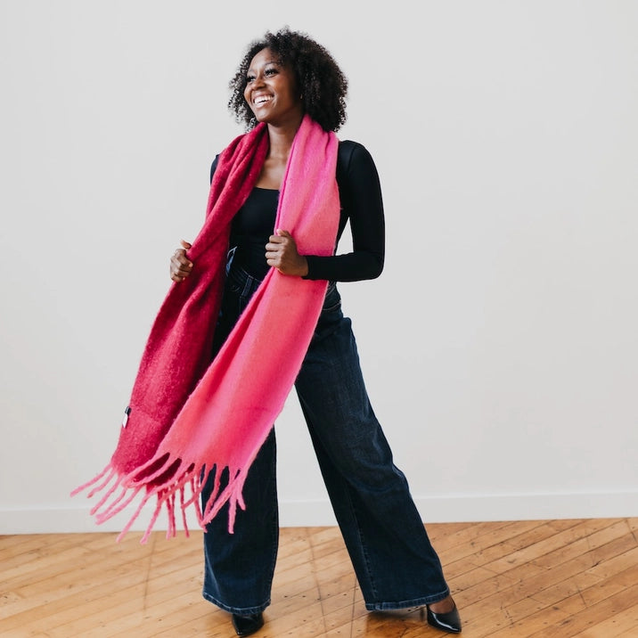 Easy Like Monday Morning Scarf - Soft & Stylish Women's Fashion Accessory for Work, Travel & Everyday Wear