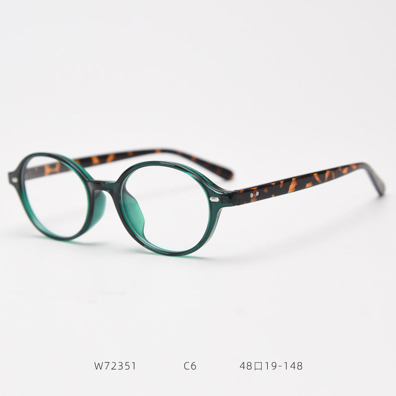 TR90 Oval Glasses Frames W72351 - Lightweight & Durable Eyewear for Men & Women - Perfect for Reading, Driving & Everyday Use