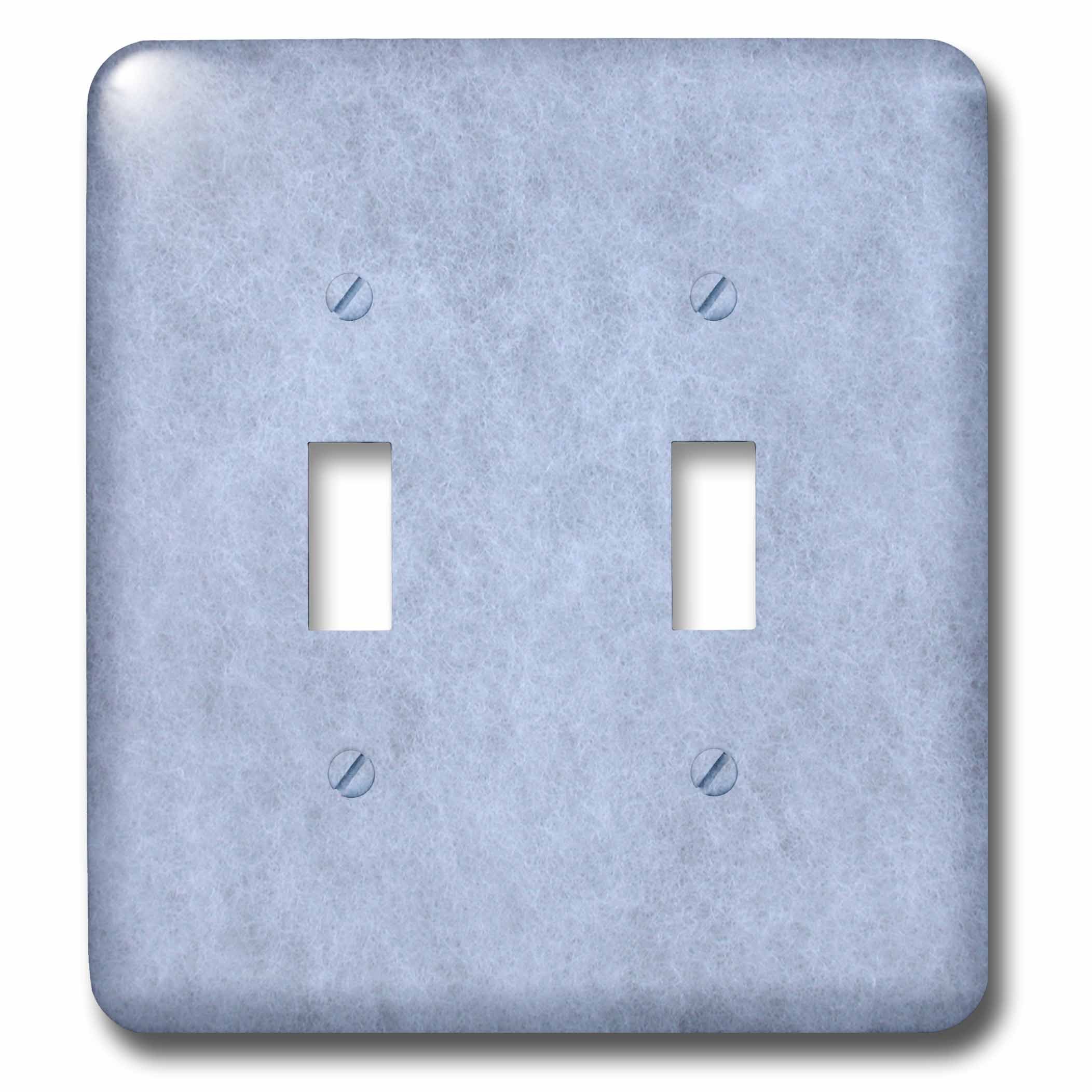 3D Rose Double Toggle Switch with Blue Cotton Insulation - Wall Decor, Home Office & Bedroom Decoration for Modern Interior Design