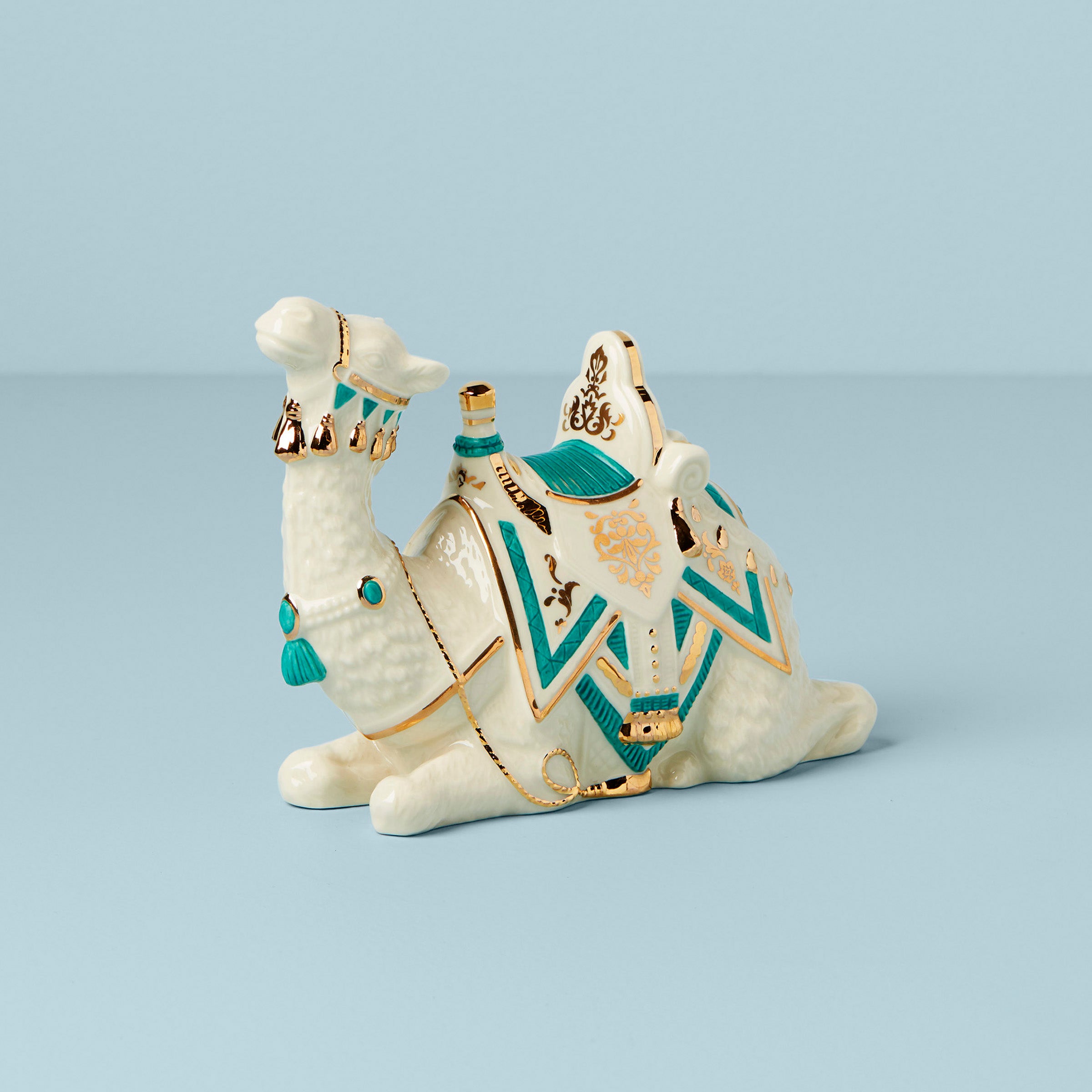 First Blessing Nativity Camel Figurine - Handcrafted Christmas Decoration for Home, Church & Holiday Displays - Perfect for Nativity Scenes, Christmas Tree Ornaments & Gift Giving