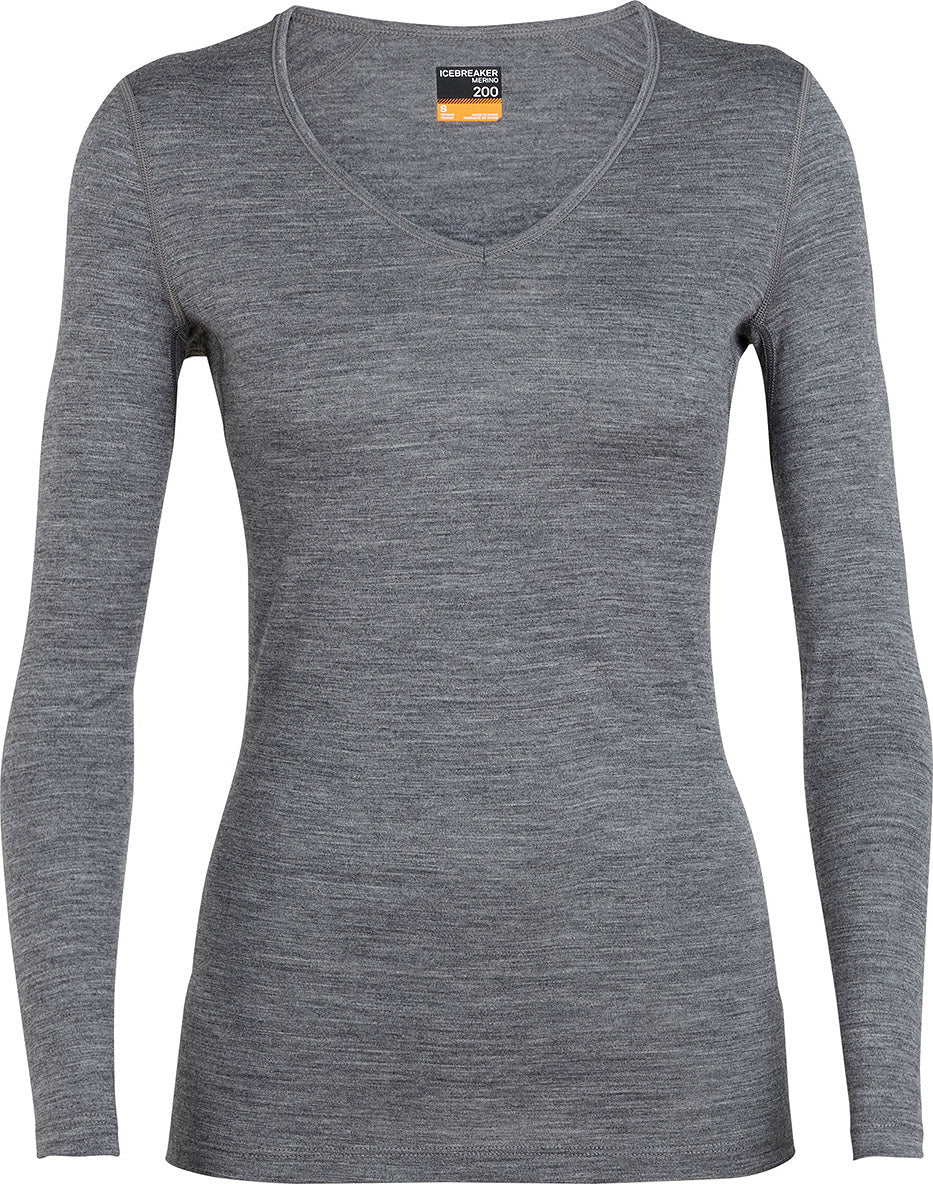 200 Oasis Women's Long Sleeve V-Neck Sweater - Soft Casual Knit Pullover for Fall & Winter - Perfect for Office, Date Night and Cozy Evenings