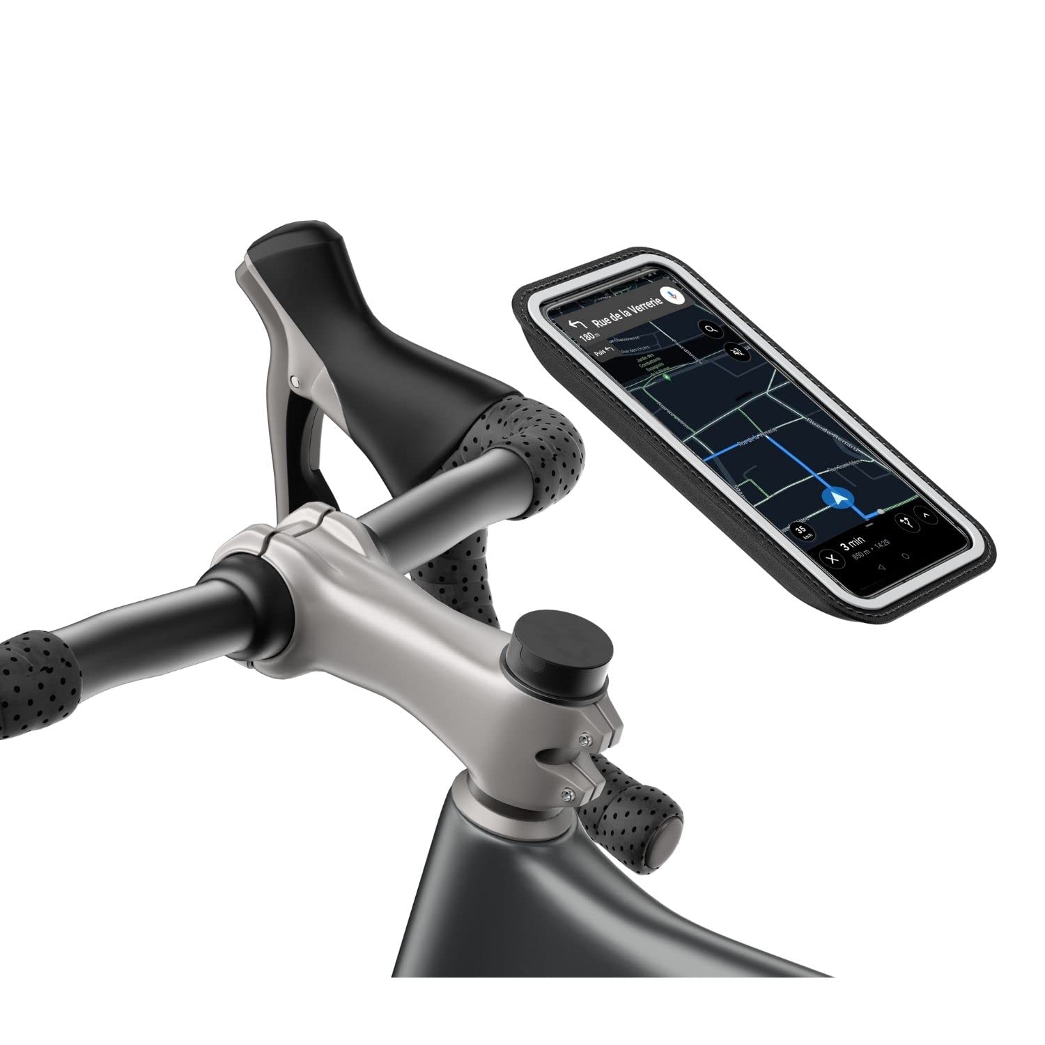 **Magnetic Bike Phone Holder - Anti-Vibration, Waterproof, 360° Adjustable for iPhone & Android - Perfect for Cycling, Commuting & Outdoor Adventures**