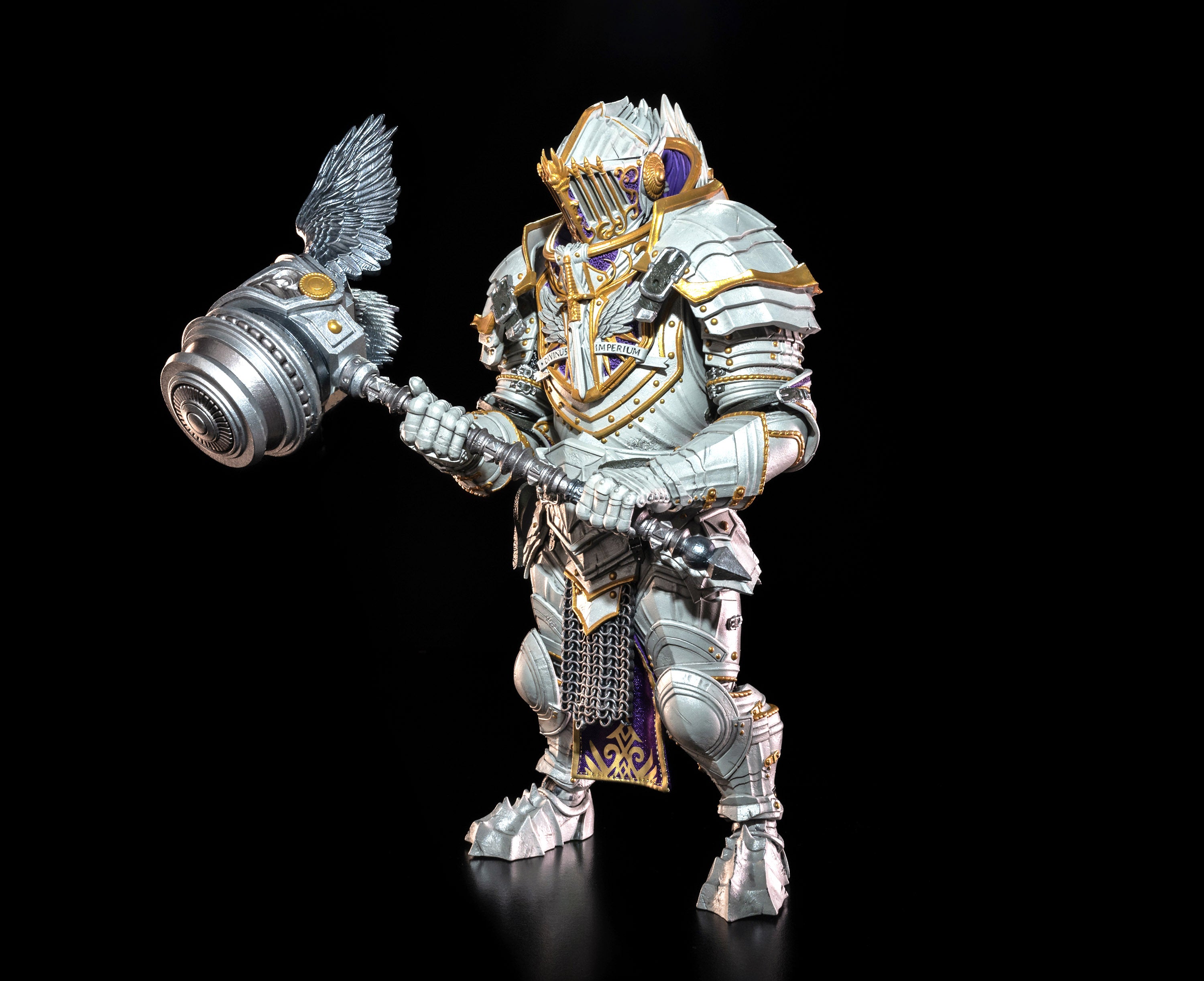 Mythic Legions 1/12 Scale 6-Inch Action Figure - Necronominus Sir Ucczajk (Ogre) | Four Horsemen Studios | Collectible Fantasy Warrior for Display & Role-Playing Games