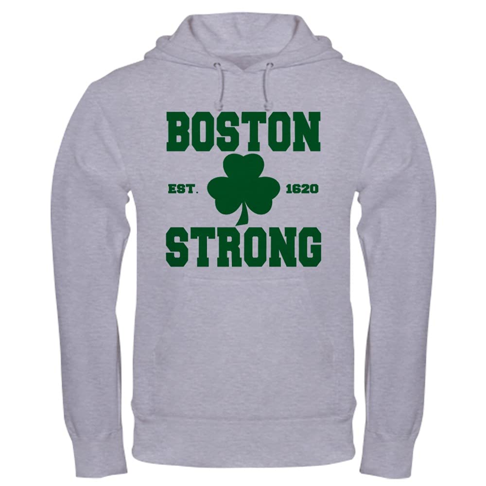 Boston Strong Hooded Sweatshirt - Unisex Pullover Fleece Hoodie for Men & Women | Perfect for Casual Wear, Sports Events & Cool Weather