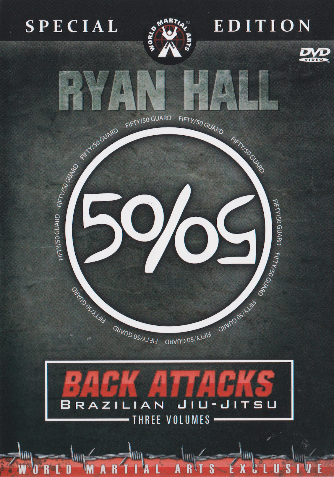 Ryan Hall Back Attacks 3 DVD Set (Used) - Brazilian Jiu-Jitsu Training for Self-Defense & Competition