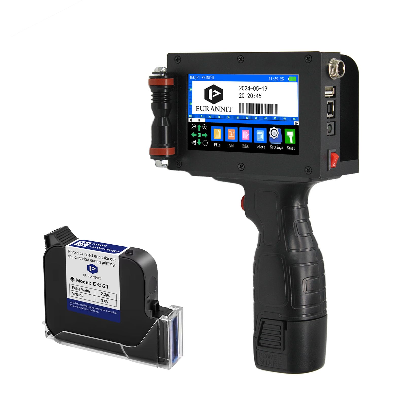 E16-1 Handheld Inkjet Printer - 1