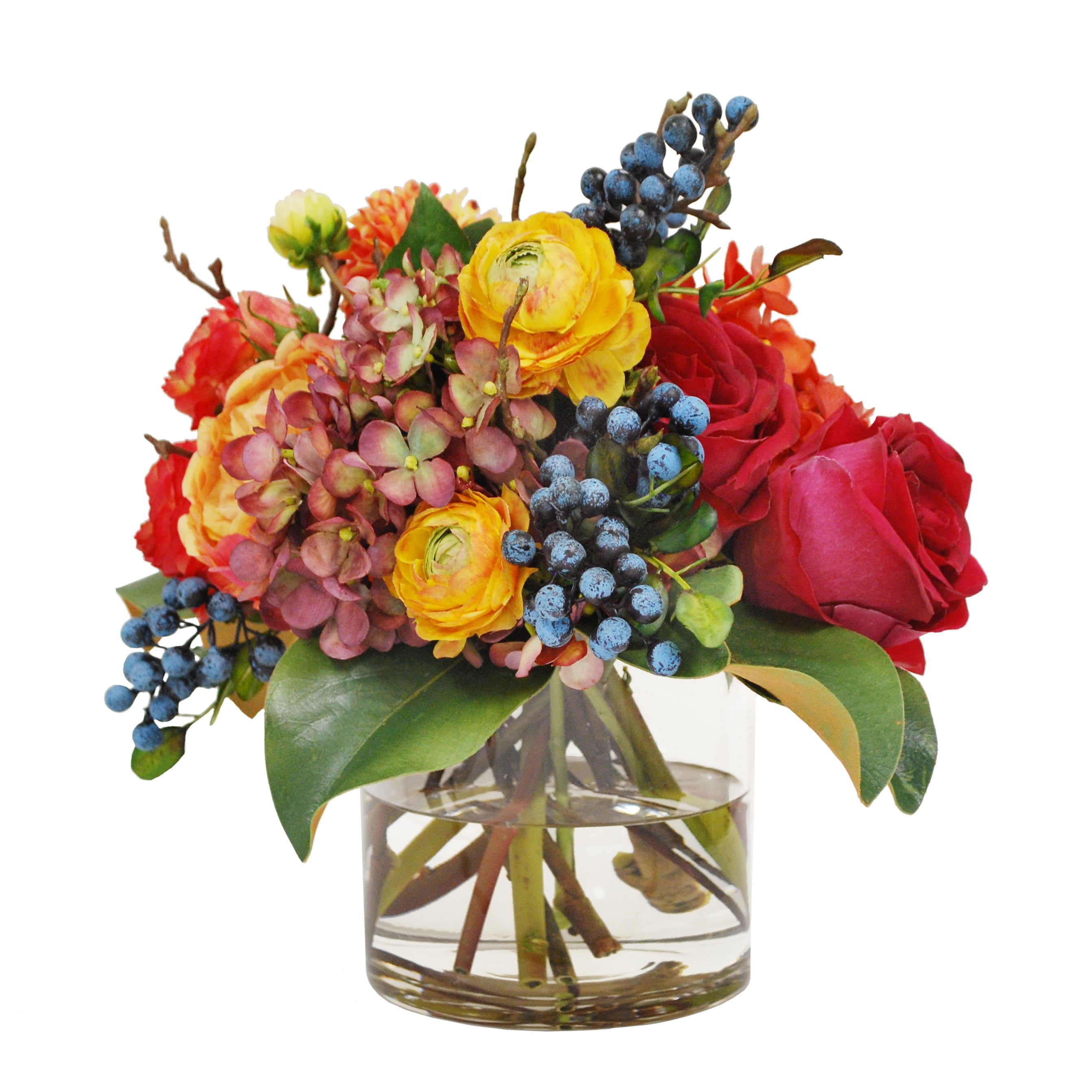 Mixed Fall Florals - Beautiful Autumn Flower Arrangement for Home Decor, Wedding Centerpieces & Seasonal Gifts