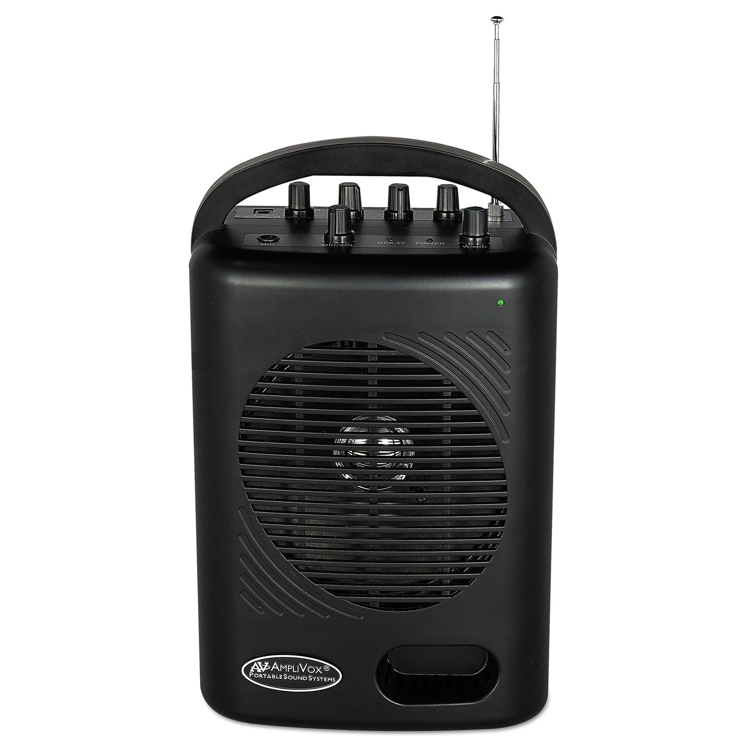 AmpliVox® Power Pod PA System - 50 Watt Portable PA Speaker with Bluetooth, USB & Microphone Input - Ideal for Outdoor Events, Classroom Teaching & Public Speaking