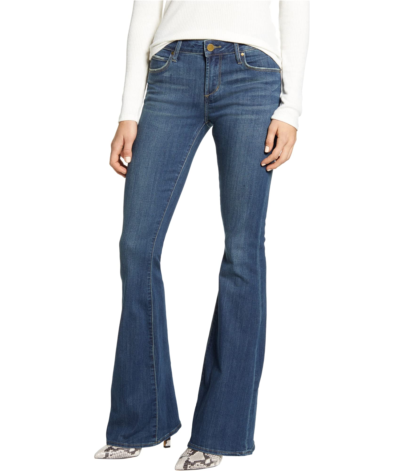 Articles of Society Women's Faith Flared Jeans - High Waist Bootcut Denim Pants for Casual & Dressy Outfits | Perfect for Work, Date Night & Weekend Wear